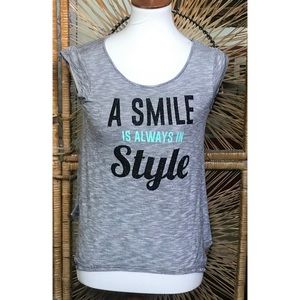 Size 12 Legging Tee, smile in style!